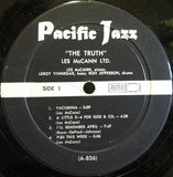 Les McCann Ltd. : The Truth (LP, Album, Mono)