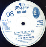 Kenny Knots / Barry Issac : Never Get Burn / Soldiers Of Jah (10")