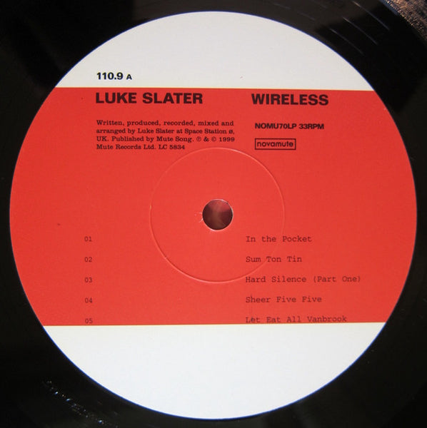 Luke Slater : Wireless (2xLP, Album)