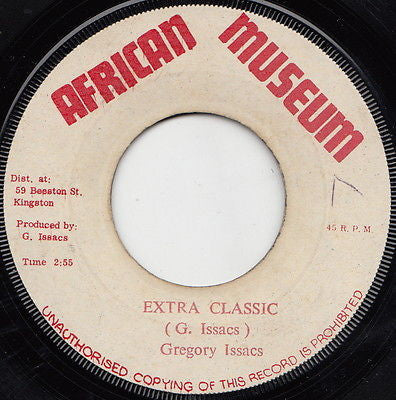 Gregory Isaacs : Extra Classic (7")