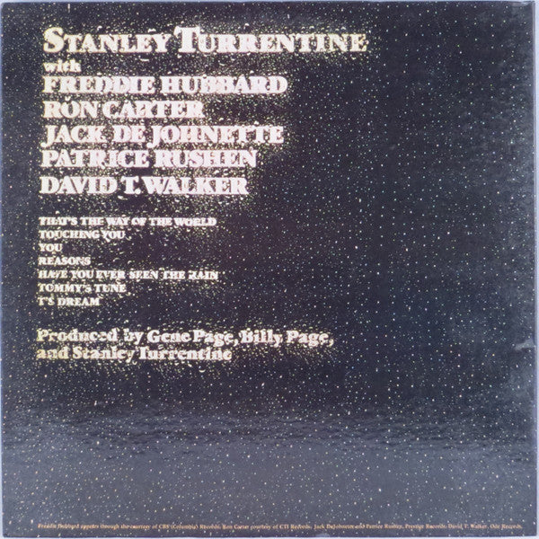 Stanley Turrentine : Have You Ever Seen The Rain (LP, Album, Ter)