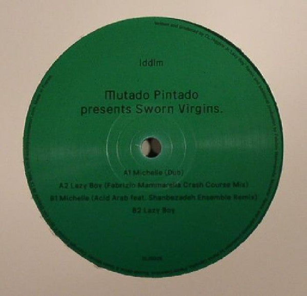 Mutado Pintado Presents Sworn Virgins : Lazy Boy (12")