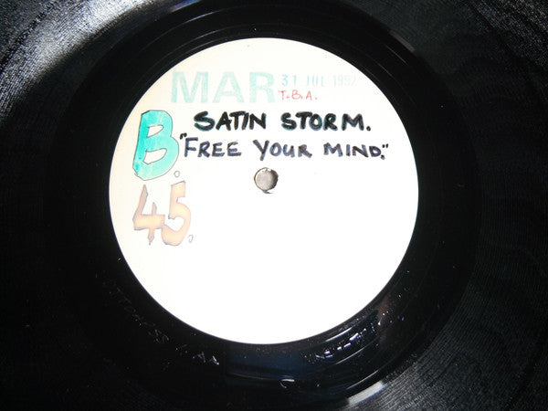 Satin Storm : Let's Get Together / Free Your Mind (12")