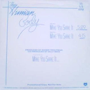 The Human Body* : Make You Shake It (12", Promo)