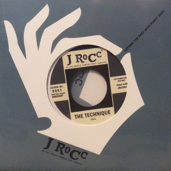 J Rocc : Funky President Edits Vol. 1 (7", Promo)
