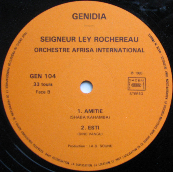 Ley, Ley, Seigneur Ley Rochereau* Avec L'Orchestre Afrisa International* : Femme D'Autrui (LP, Album)