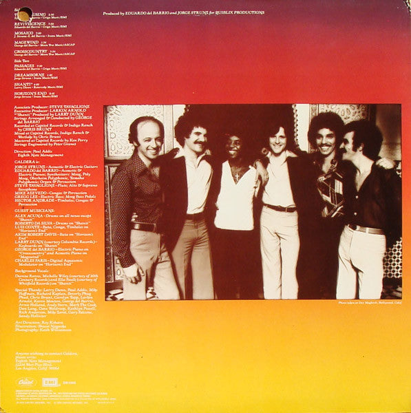 Caldera (2) : Time And Chance (LP, Album, Jac)