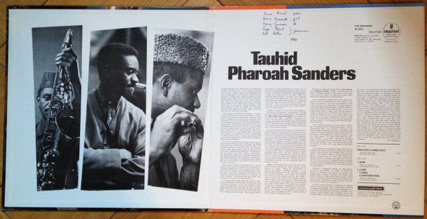 Pharoah Sanders : Tauhid (LP, Album, RE, Gat)