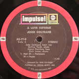 John Coltrane : A Love Supreme (LP, Album, RE, Red)