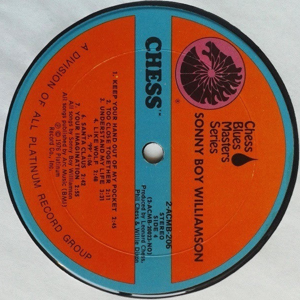 Sonny Boy Williamson (2) : Sonny Boy Williamson (2xLP, Comp, Gat)
