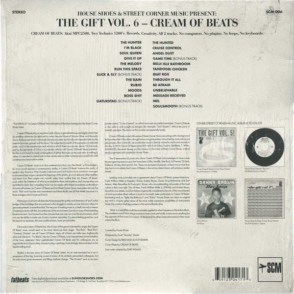 House Shoes Present Cream Of Beats : The Gift! (Volume 6) (LP, Album)