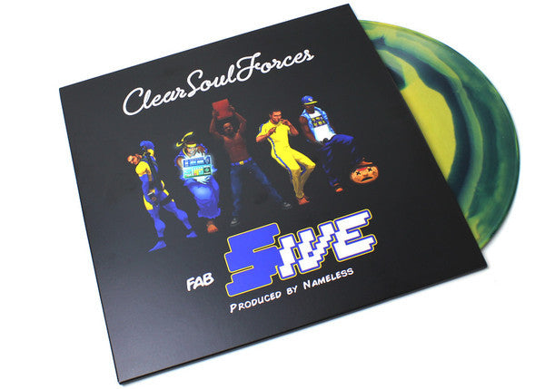 Clear Soul Forces : Fab Five (2xLP, Album, Ltd, Gol)