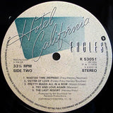 Eagles : Hotel California (LP, Album, RP, Orl)