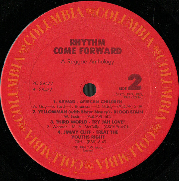 Various : Rhythm Come Forward (LP, Comp)