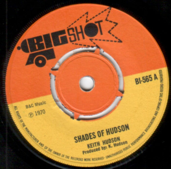Dennis Alcapone : Shades Of Hudson  (7", Single, Pus)