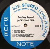 Jackie McLean : One Step Beyond (LP, Album, RE)