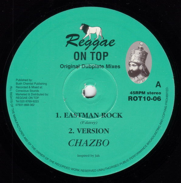Chazbo : Eastman Rock (10")