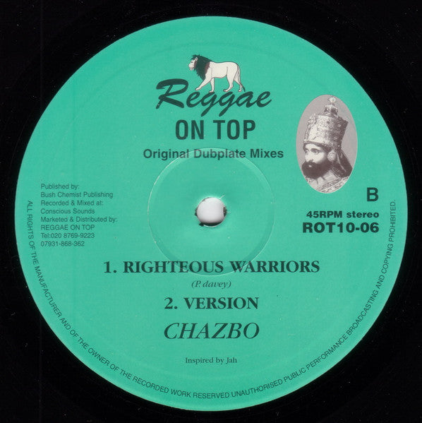 Chazbo : Eastman Rock (10")