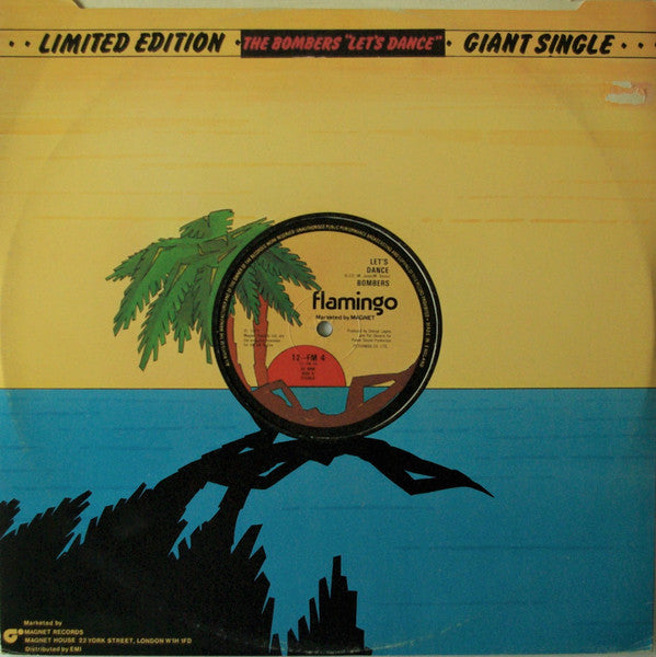 Bombers : Let's Dance / Shake (12", Single, Ltd)