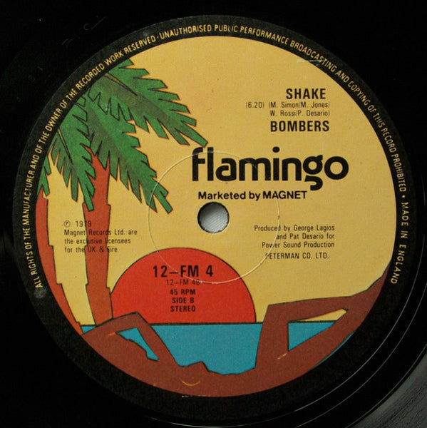 Bombers : Let's Dance / Shake (12", Single, Ltd)