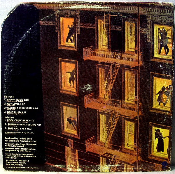 The Blackbyrds : Night Grooves (LP, Comp, PRC)