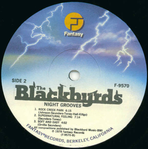 The Blackbyrds : Night Grooves (LP, Comp, PRC)