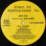 Jus Us Featuring: Loreall : T.T. Lover (12")