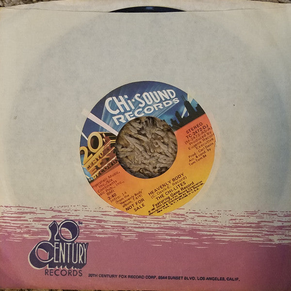 The Chi-Lites Featuring Eugene Record : Heavenly Body (7", Single, Promo)