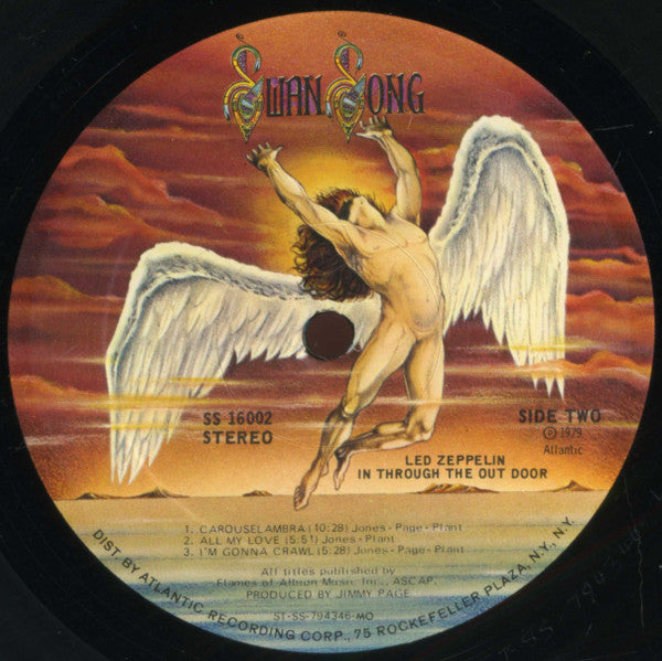 Led Zeppelin : In Through The Out Door (LP, Album, "A")