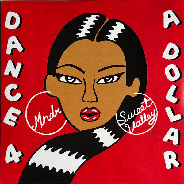 Mndr & Sweet Valley : Dance 4 A Dollar (10", EP, Whi)