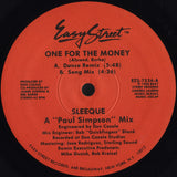 Sleeque : One For The Money (12")