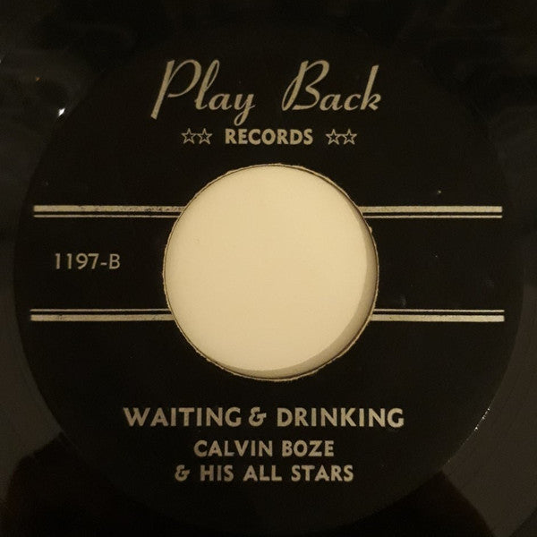 Jewel King / Calvin Boze And His All Stars* : 3 X 7 = 21 / Waiting & Drinking (7")