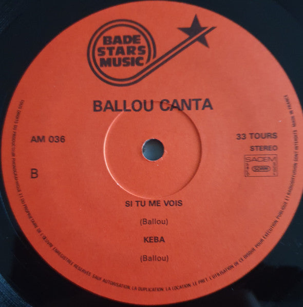 Ballou Canta : Jean-Marie (LP, Album)