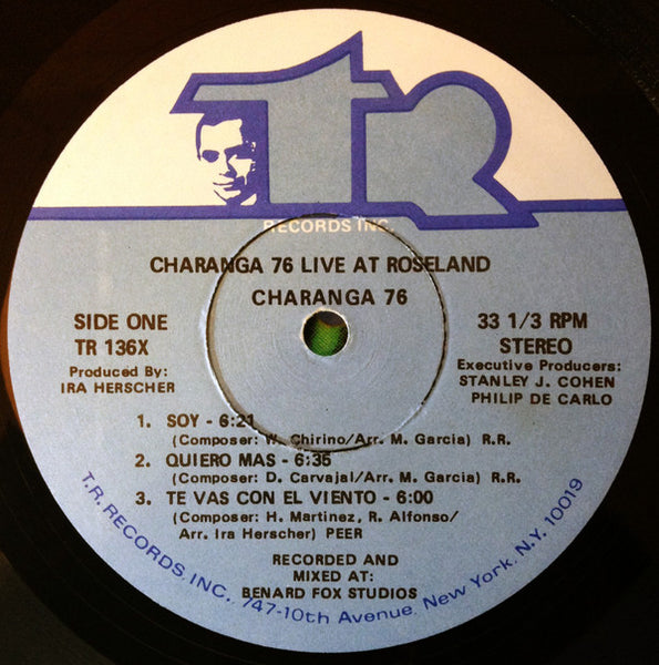 Charanga '76* : Live At Roseland (LP, Album)
