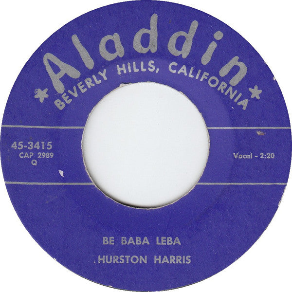 Thurston Harris : Be Baba Leba / I'm Out To Getcha' (7", Single, Mono)