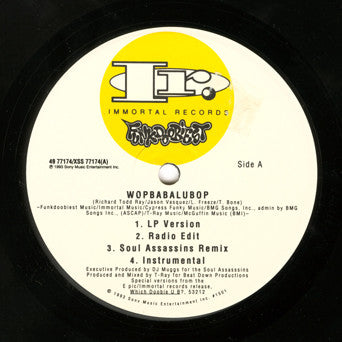 Funkdoobiest : Wopbabalubop / Where's It At (12")