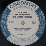 J.R.R. Tolkien : Reads And Sings His The Lord Of The Rings: The Two Towers / The Return Of The King (LP, Album)
