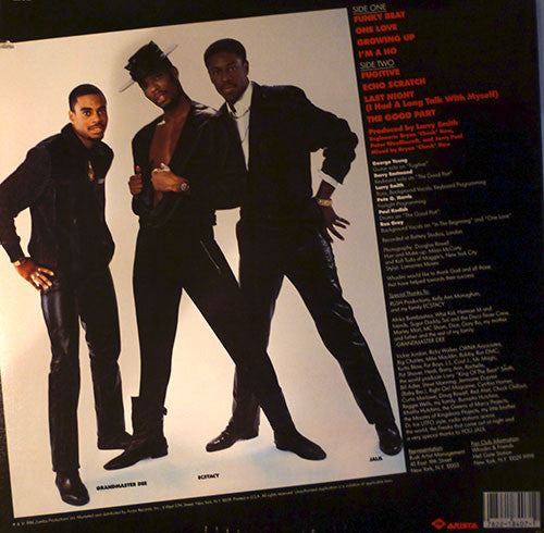 Whodini : Back In Black (LP, Album)