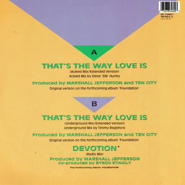 Ten City : That's The Way Love Is (12")