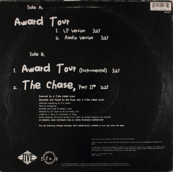 A Tribe Called Quest : Award Tour (12", Single)