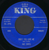 Mac Curtis : That Ain't Nothin' But Right / Don't You Love Me (7", Single)