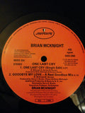 Brian McKnight : One Last Cry (12", Single)