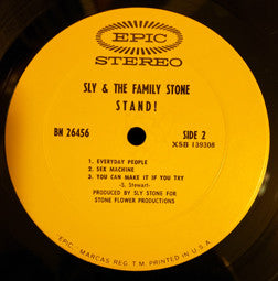 Sly And The Family Stone* : Stand! (LP, Album, Uni)