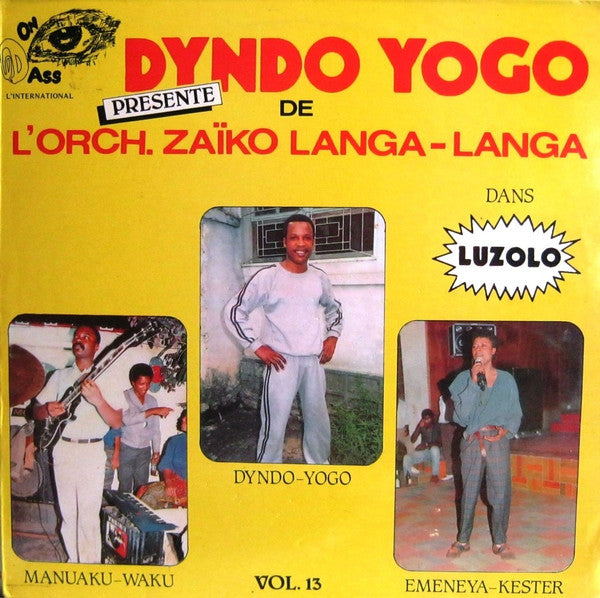 Dyndo Yogo De L'Orch. Zaïko Langa-Langa* : Vol. 13 - Luzolo (LP, Album)