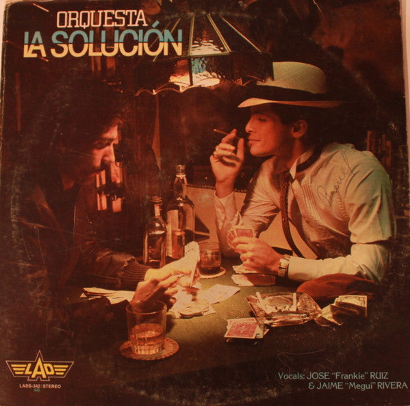 Orquesta La Solucion (2) Vocals: Frankie Ruiz & Jaime "Megui" Rivera : La Solucion (LP, Album)