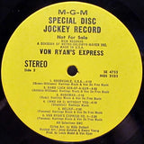 Von Ryan's Express (2) : Von Ryan's Express (LP, Album, Promo)
