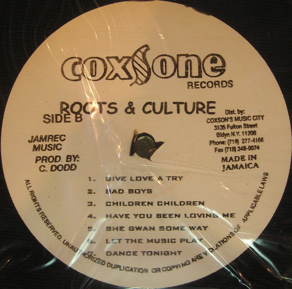 Barry Brown : Roots & Culture (LP, Comp)