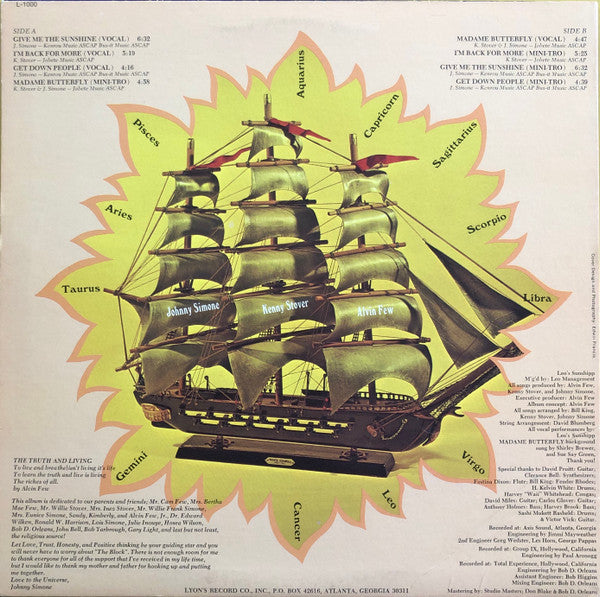 Leo's Sunshipp : We Need Each Other (LP, Album)