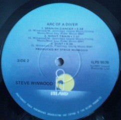 Steve Winwood : Arc Of A Diver (LP, Album, Win)