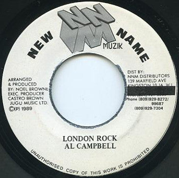 Al Campbell : London Rock (7", Single)